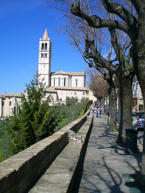 Weg nach Assisi