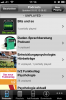 Podcast-Liste nach dem Start von Downcast