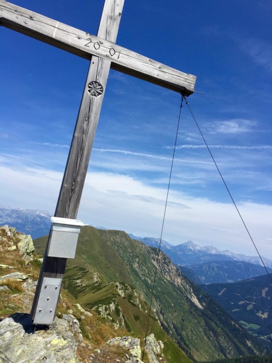 Gipfelkreuz der Seekoppe (Oppenberg, Rottenmanner Tauern)