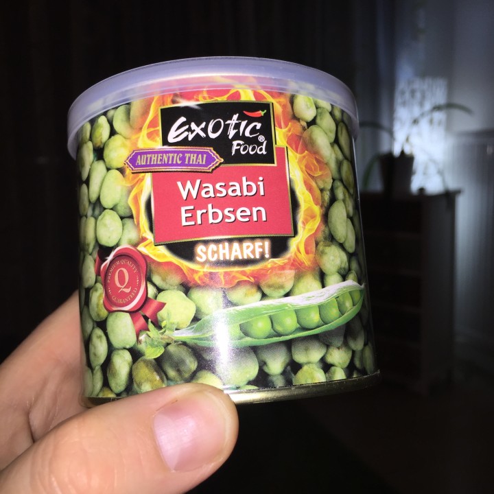 Der etwas andere Snack: Wasabi Erbsen