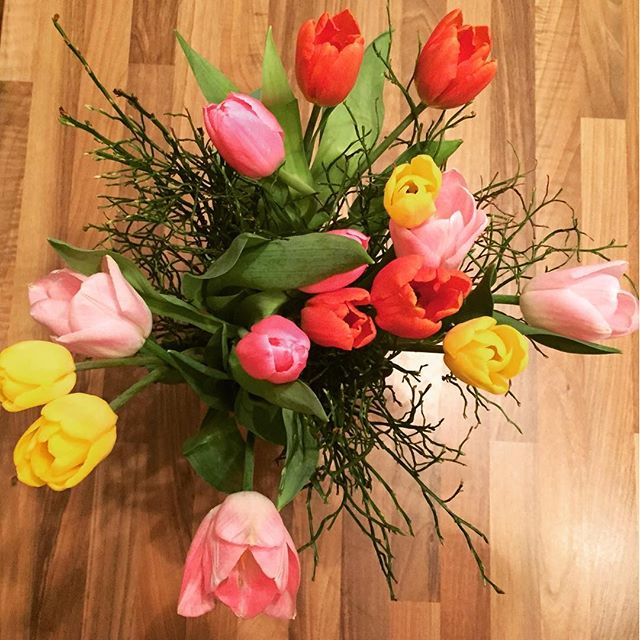 Flowers for the weekend #flowers #flowerstagram