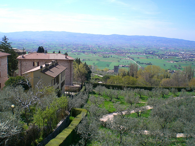 Panorama von Assisi (2)
